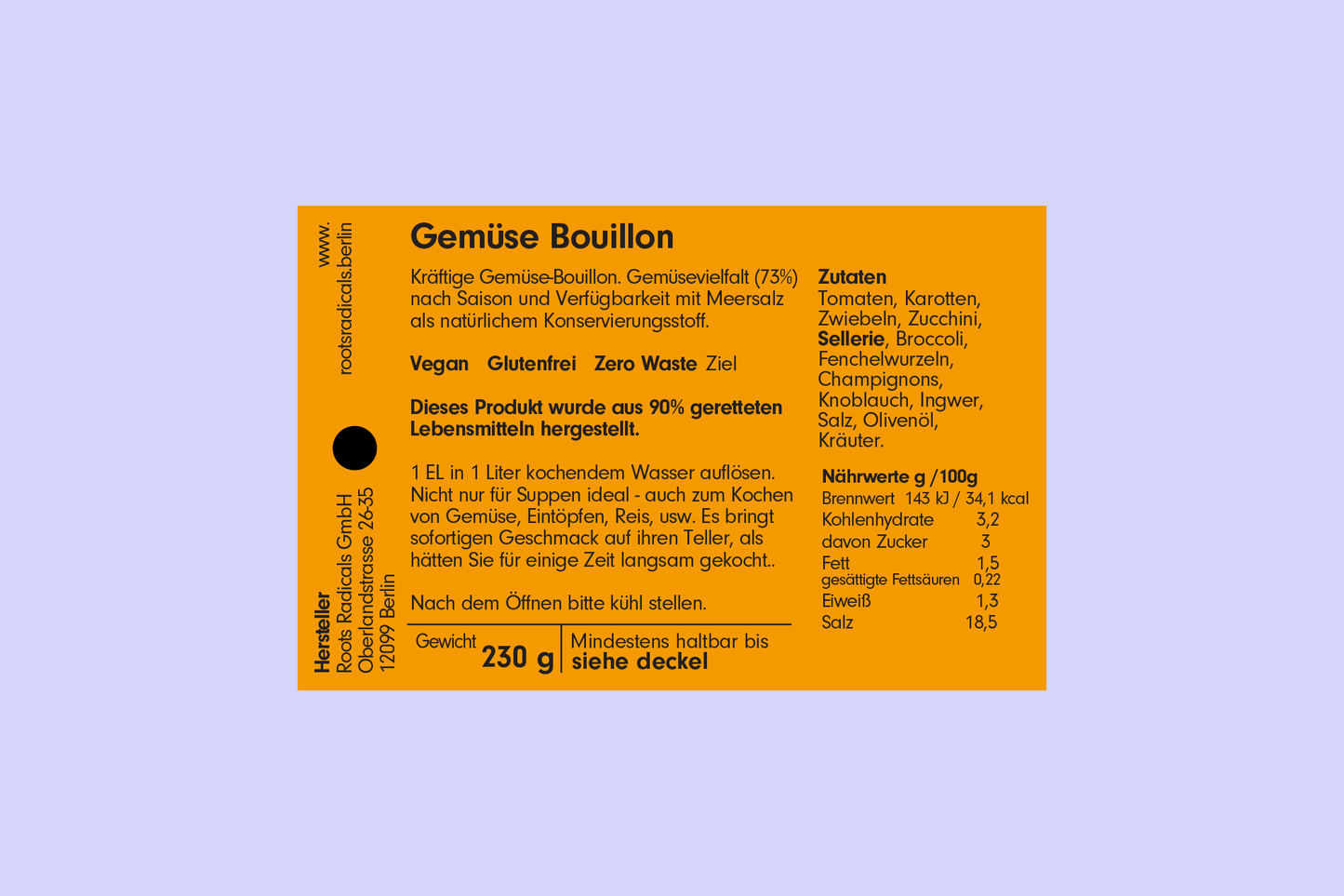 
                  
                    Vegetable Bouillon Classic
                  
                