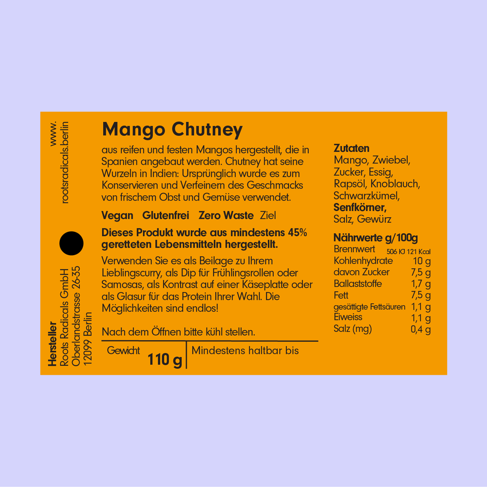 
                  
                    Mango Chutney
                  
                