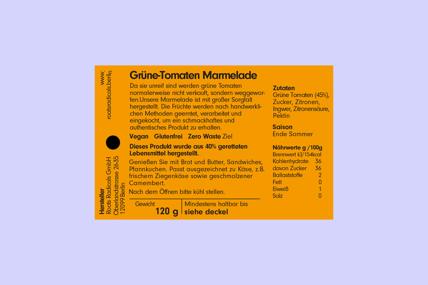 
                  
                    Green Tomato Preserves
                  
                