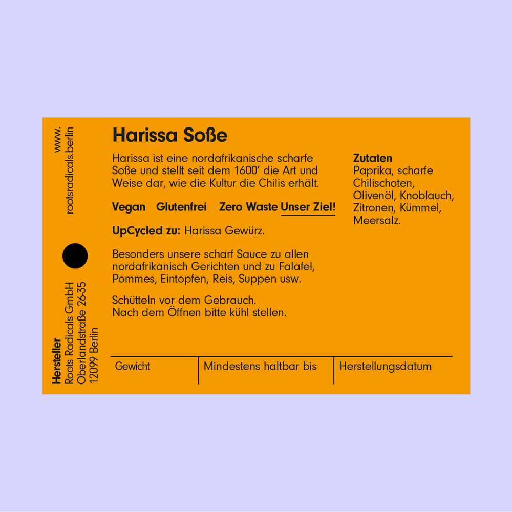 
                  
                    Harissa Hot Sauce
                  
                