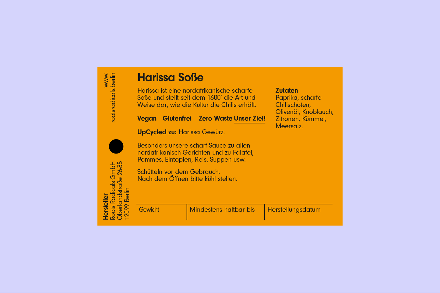 
                  
                    Harissa Hot Sauce
                  
                