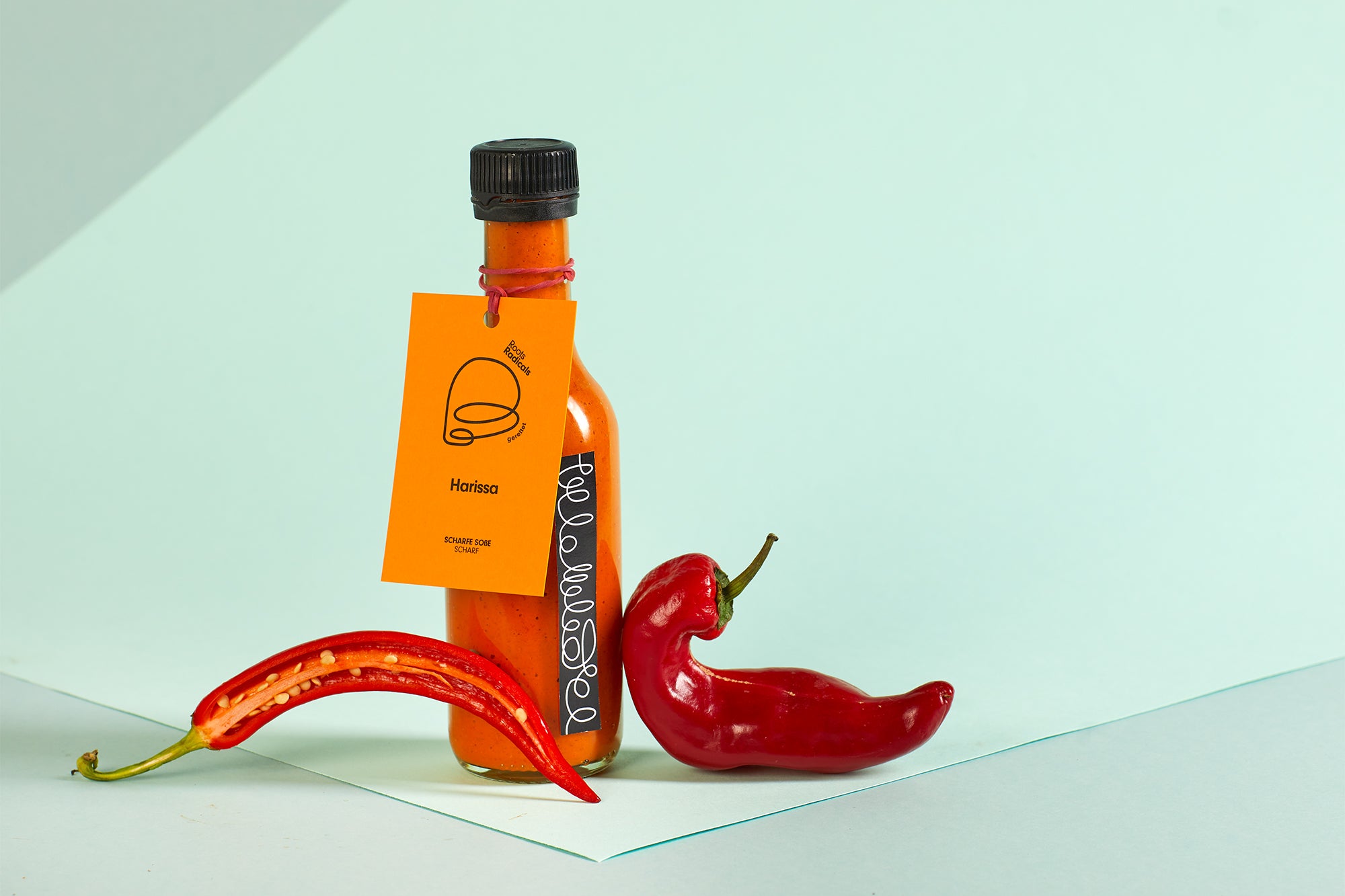 Harissa hot sauce delivering bold flavors in zero-waste style