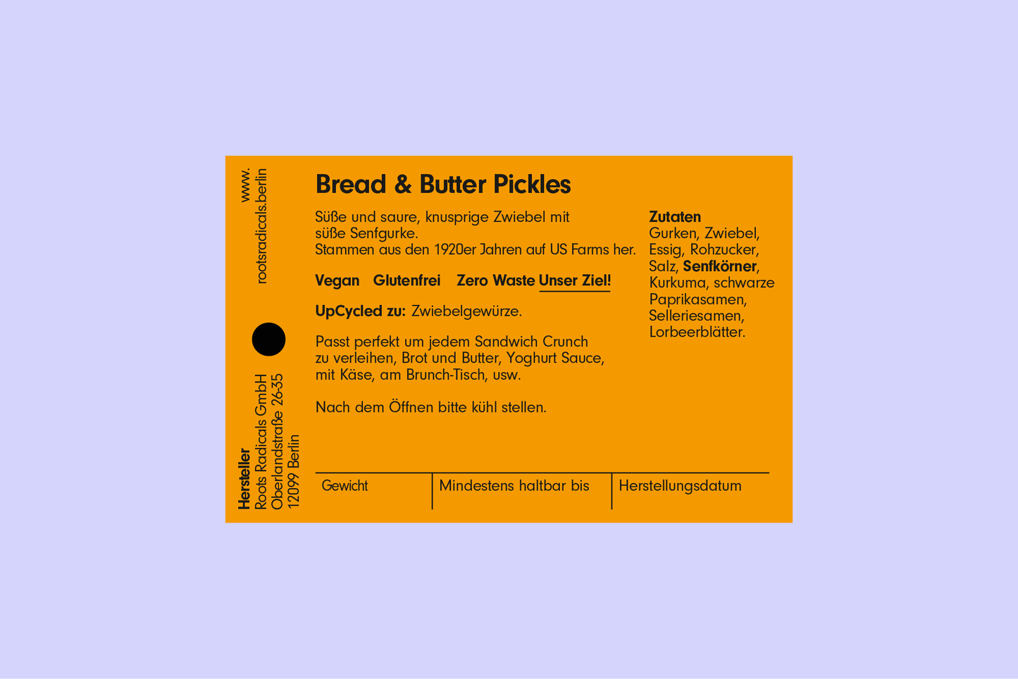 
                  
                    Bread & Butter Pickles
                  
                