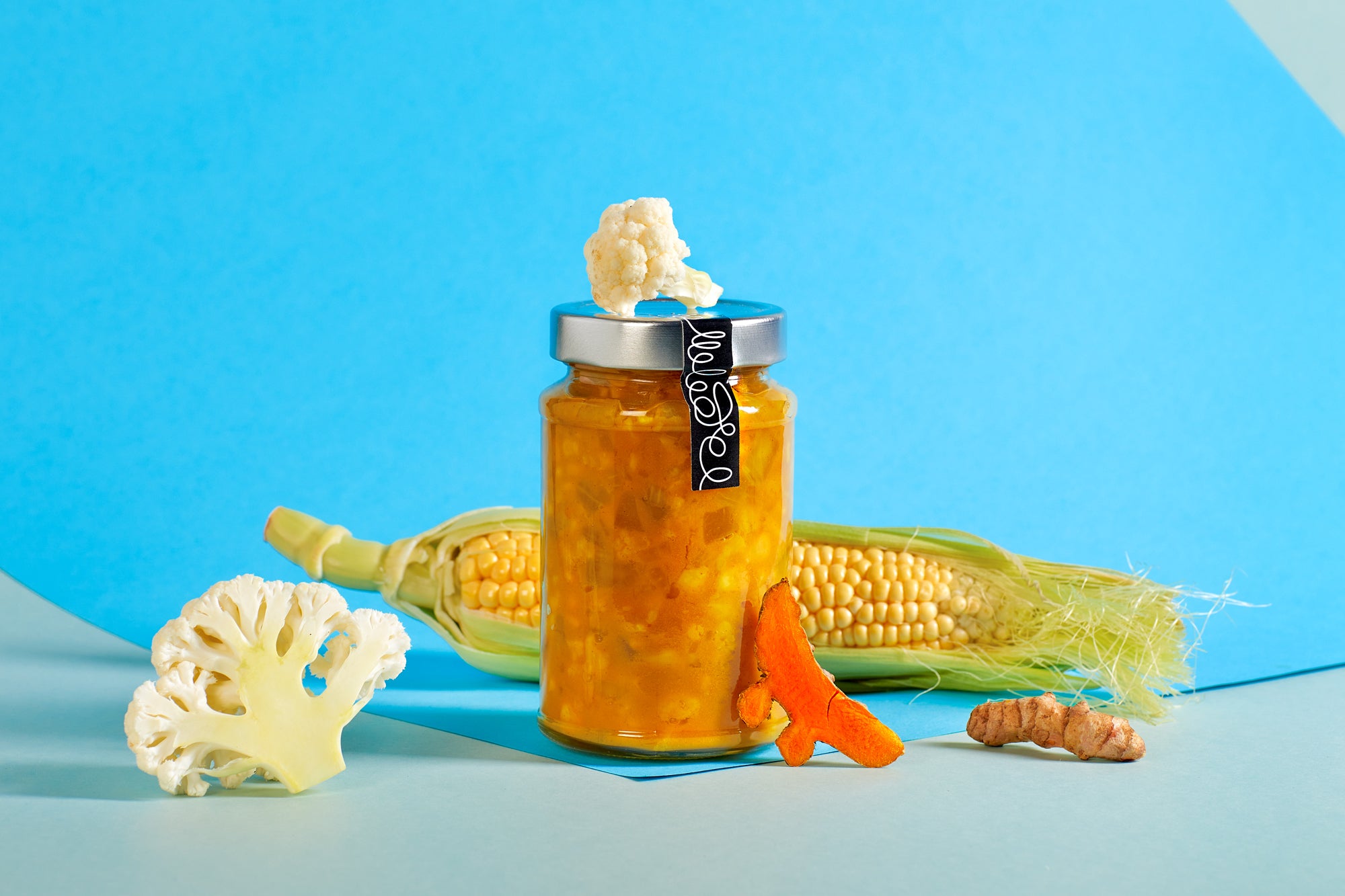 Piccalilli relish enhancing summer BBQ flavors